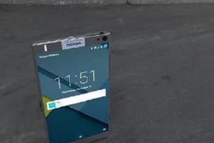 Konsep smartphone Nokia Android