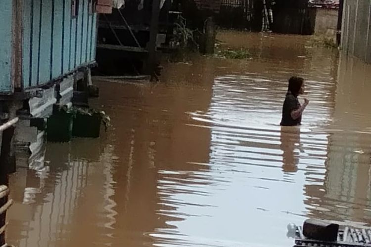 Banjir Bandang di Sumbawa Barat meluas Senin (13/2/2023)