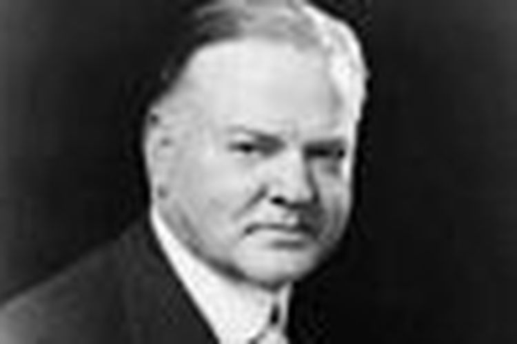 Presiden AS Herbert Hoover (1929-1933). [Via WIkipedia.org]