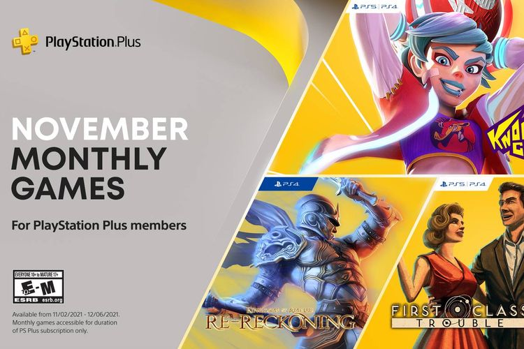 Ilustrasi game gratis khusus para pelanggan PlayStation Plus November 2021. 