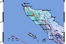 Gempa Bermagnitudo 5,3 Guncang Aceh Barat, Tak Berpotensi Tsunami