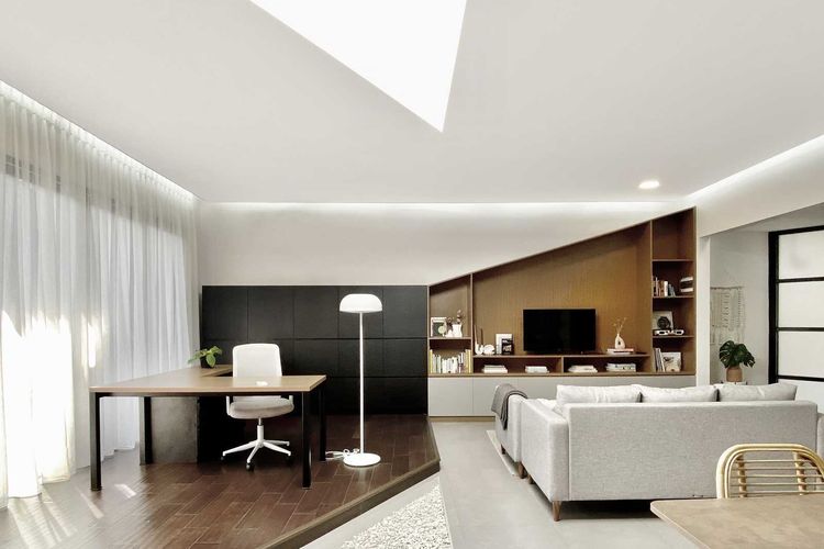 Desain skylight karya Aaksen Responsible Aarchitecture 