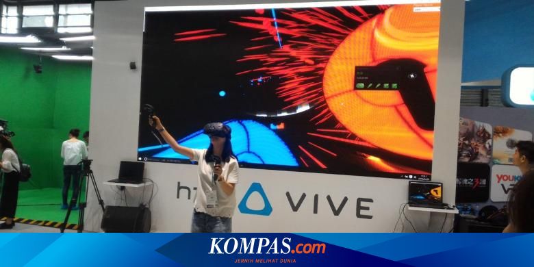 Menjajal Wahana "Virtual Reality" di MWC Shanghai 2016