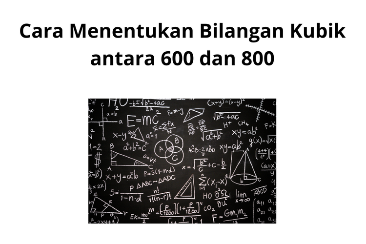 Bilangan kubik adalah suatu bilangan yang dapat dinyatakan sebagai pangkat tiga suatu bilangan bulat.