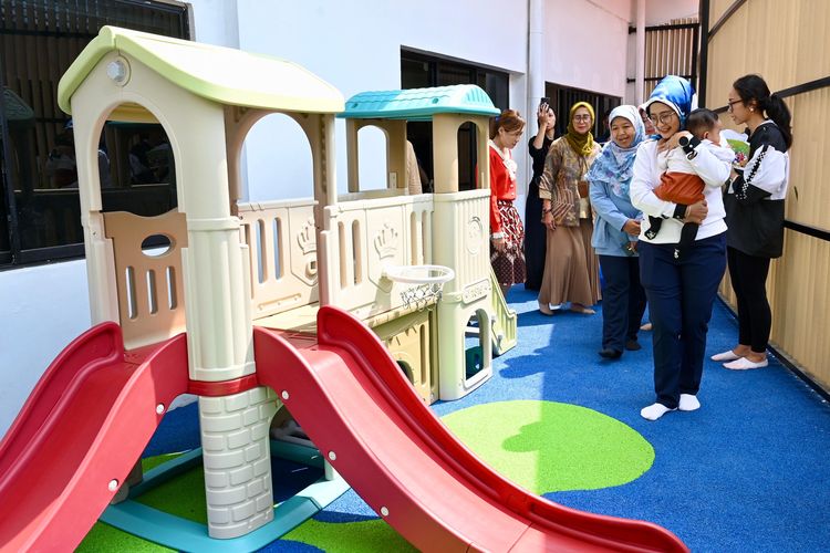 IHC meluncurkan kembali fasilitas day care di Kantor Pusat Pertamina. 