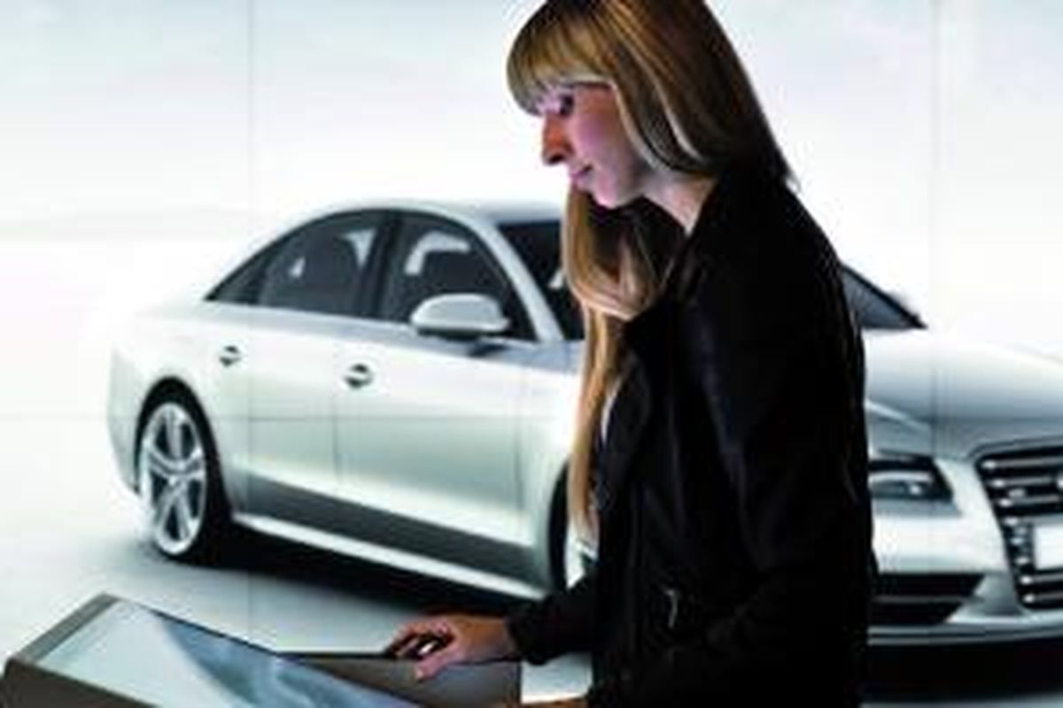 Showroom digital Audi