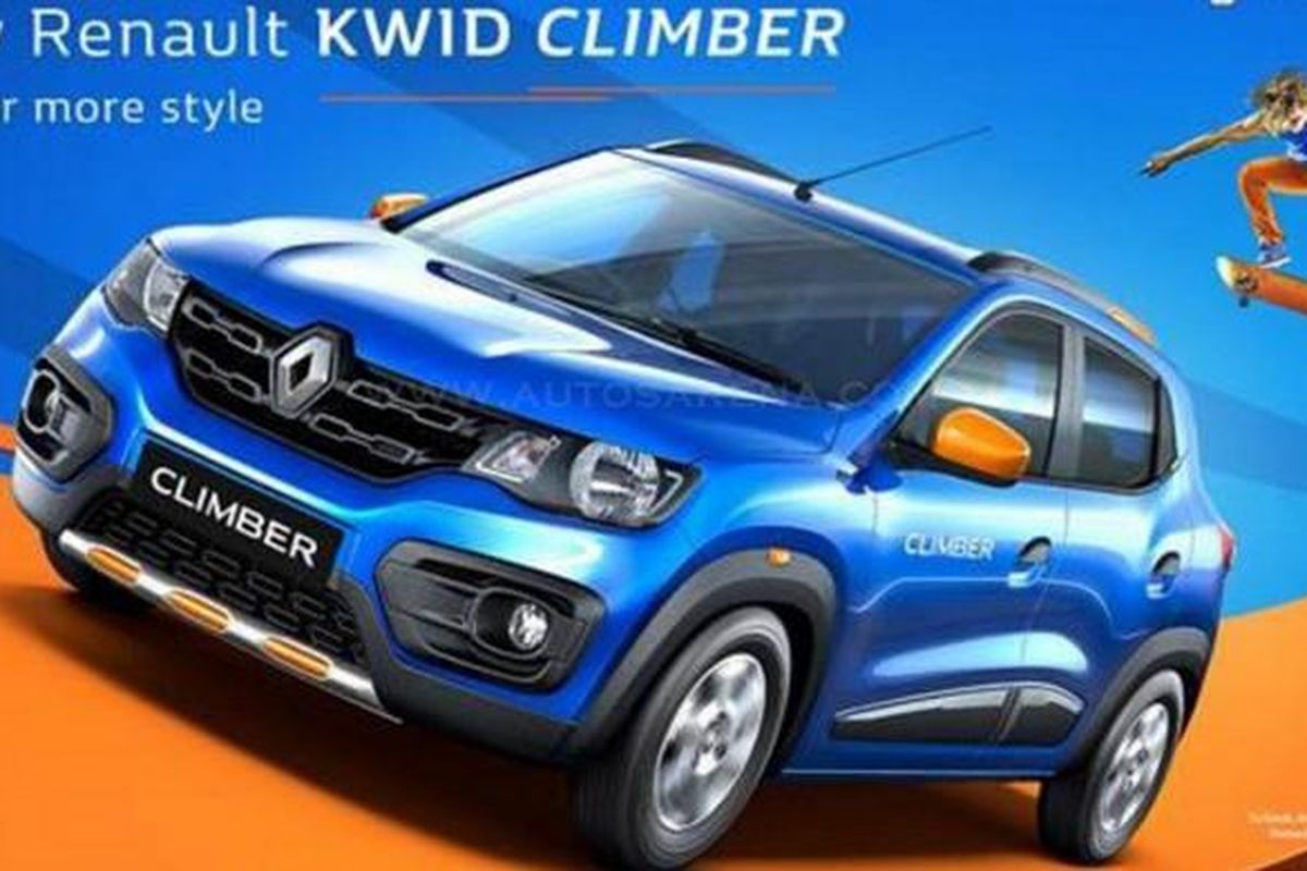 Renault Kwid Climber, tampang lebih gagah.