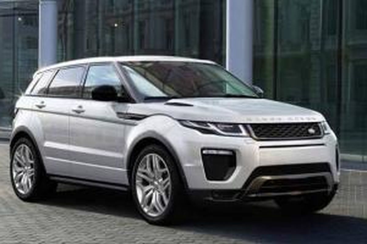 Tampang baru Range Rover Evoque yang akan meluncur pertama kali di Geneva Motor SHow 2015.