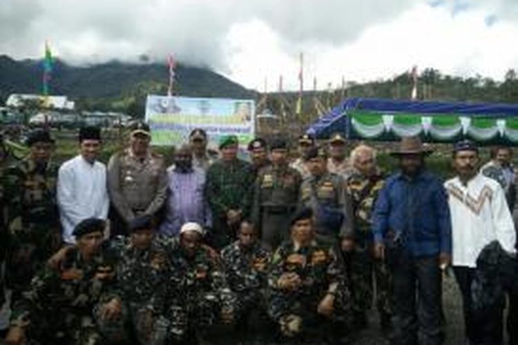 Banser menjaga keberagaman di Tolikara, Papua saat Idul Adha