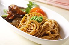 Resep Spaghetti Lada Hitam, Makan Malam Cepat Masaknya 