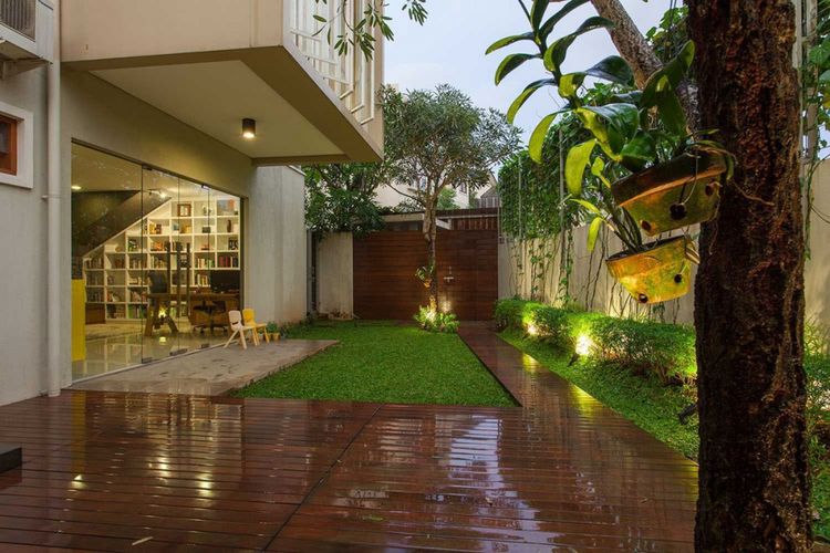 esain taman Lebak Bulus House di Jakarta karya inspiratio 