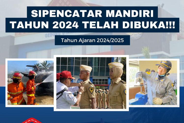 Salah satu sekolah kedinasan milik Kemenhub Politeknik Penerbangan (Poltekbang) Palembang telah membuka Seleksi Penerimaan Calon Taruna Jalur Non Reguler tahun akademik 2024/2025.