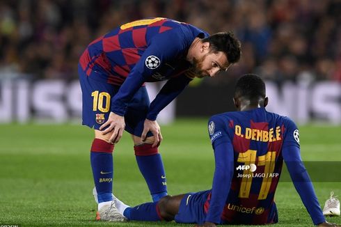 Pulih dari Cedera, Penyerang Barcelona Kembali Berlatih