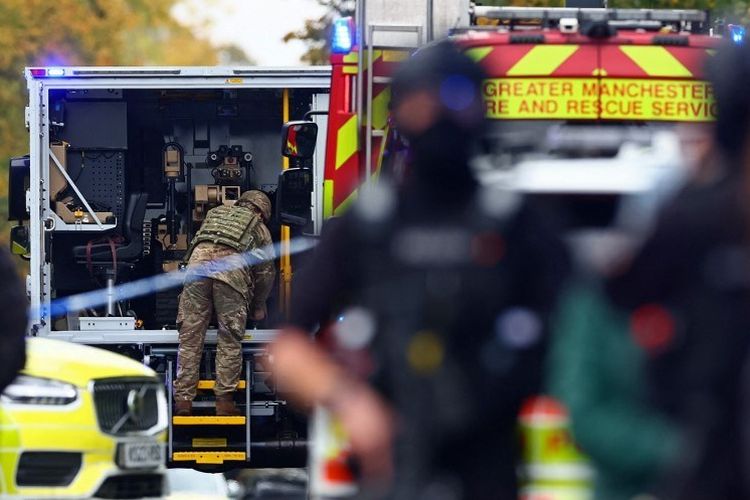 Serangan di Sinagoge Manchester Tewaskan 2 Korban, Polisi Tembak Mati Pelaku