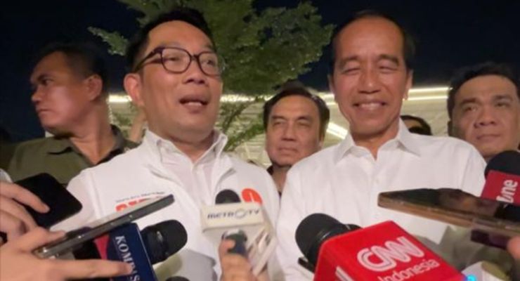 Jokowi Hanya Titip Salam untuk Kampanye Akbar Ridwan Kamil-Suswono