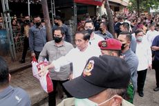 Bertemu dan Dapat Bantuan dari Jokowi, PKL Pasar Anyar Bali: Saya Pakai untuk Perbaiki Gerobak