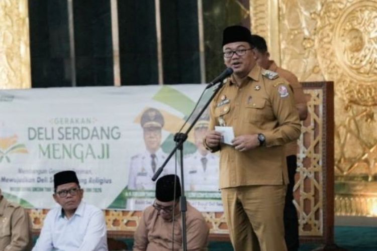 Jawab soal Jalan Rusak, Bupati Deli Serdang: Masyarakat Bayar Pajak Gak?