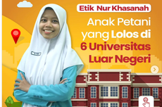 Cerita Etik, Anak Petani yang Lolos di 6 Kampus Luar Negeri