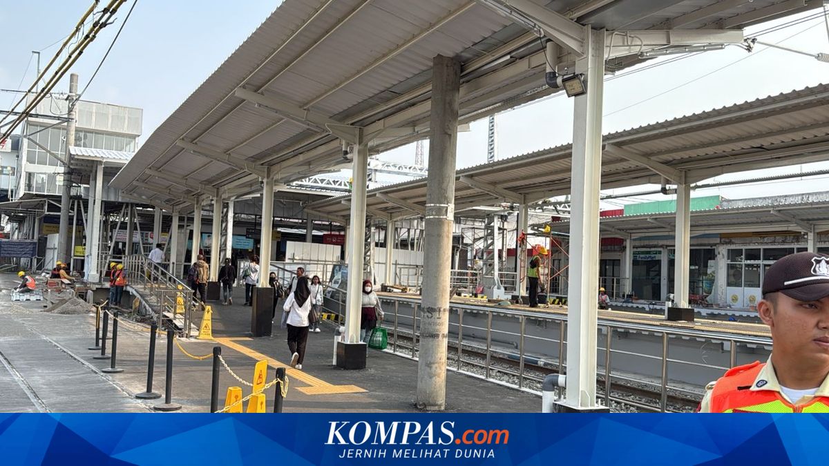 Bogor Line Makin Padat, KAI Perpanjang Peron untuk KRL 12 Kereta