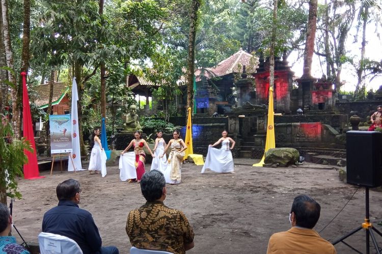 Pembukaan museum Anak Bajang diawali Pementasan Seni Tari, Senin (27/9/2021)