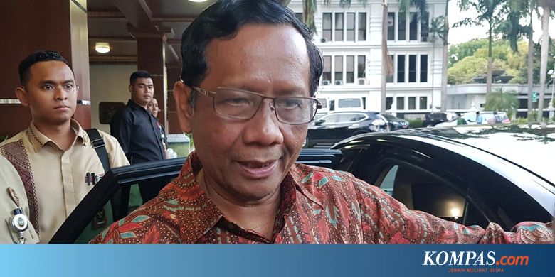 Ditanya Soal Kabareskrim, Mahfud MD: Pak Kapolri Sudah Tahu Orangnya