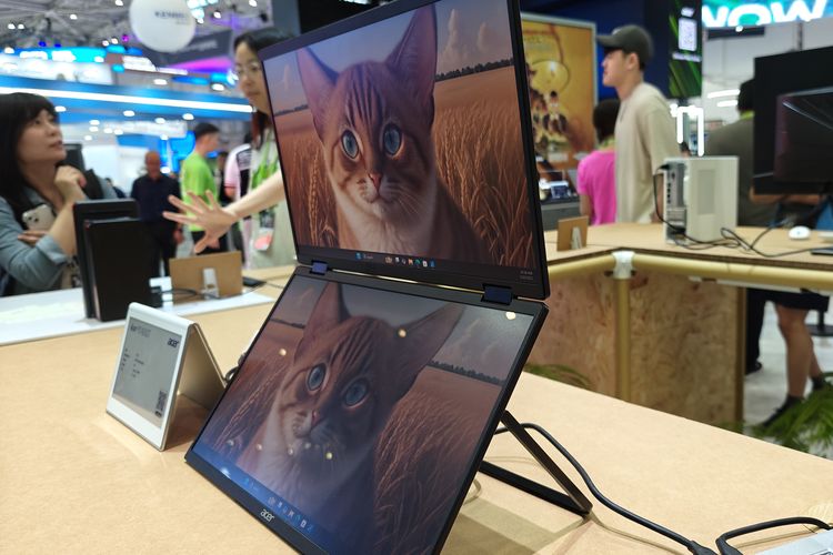 Monitor ganda portable Acer PD163QT dirilis di Computex 2025