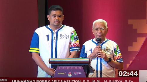 Buka Debat, Bobby-Surya Singgung Kolaborasi Anggaran dan Intenet Gratis