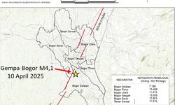 Badan Geologi: Bogor Dilalui Patahan Aktif, Warga Diminta Waspada Gempa