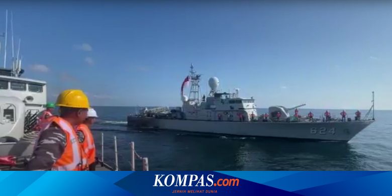TNI AL Gelar Latihan di Perairan Ambalat, Libatkan KRI Mandau-621 dan KRI Keris-624