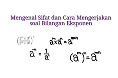 Mengenal Sifat dan Cara Mengerjakan Soal Bilangan Eksponen