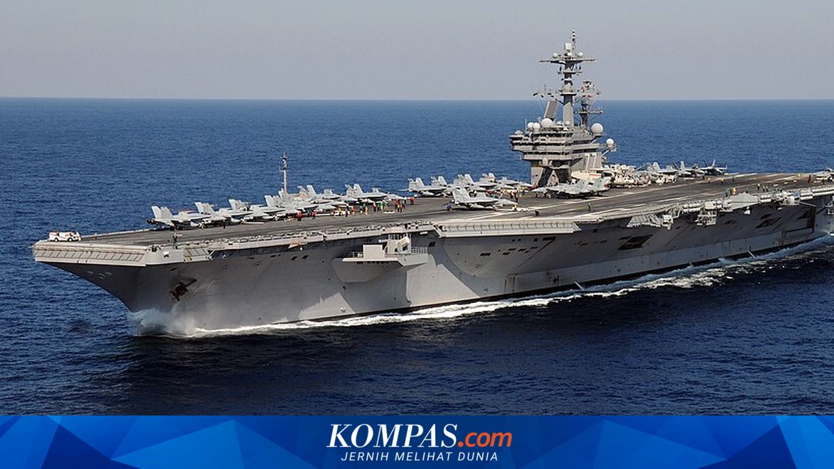 Kapal Induk USS George HW Bush Tiba di Timur Tengah, Lengkapi Armada Jet Tempur AS