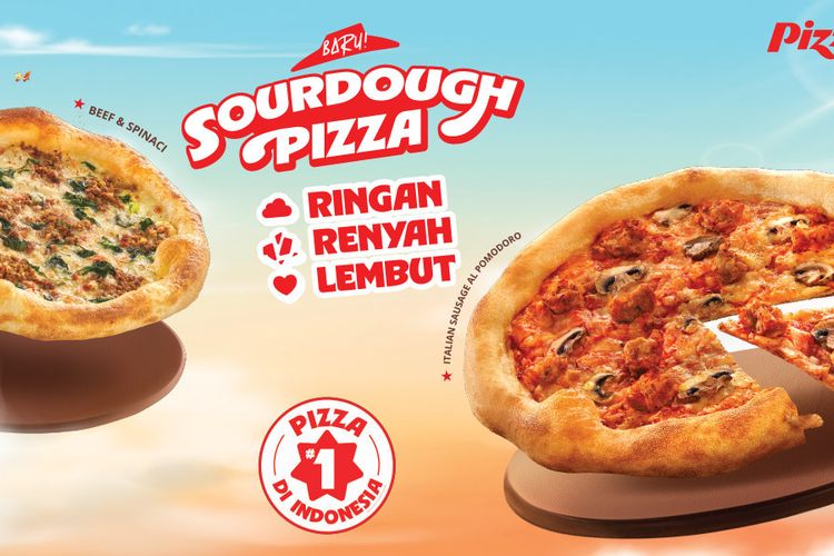 Pizza Hut Indonesia Perkenalkan Sourdough Pizza dengan Tekstur Lebih Ringan, Renyah, dan Lembut untuk Selera Gen Z