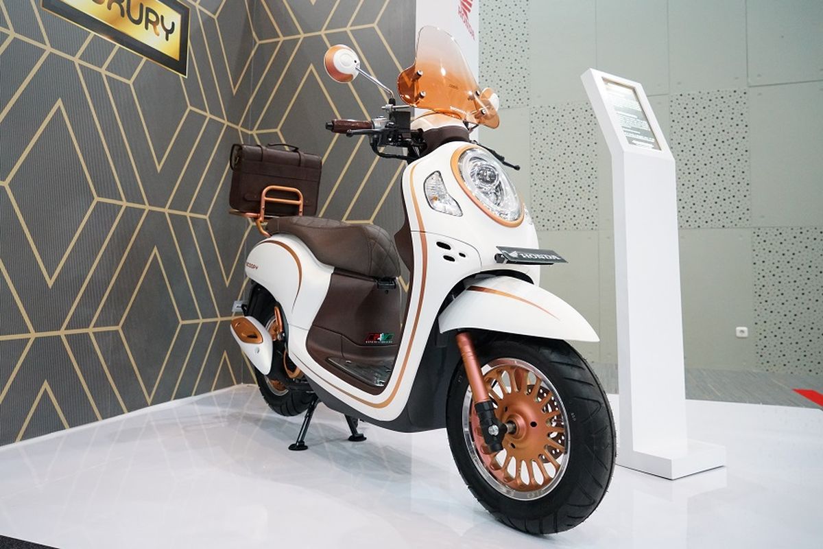 Modifikasi All New Honda Scoopy Stylish Luxury