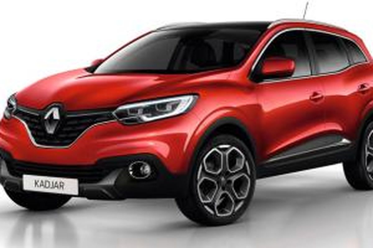 Sosok crossover baru Renault, namanya Kadjar.