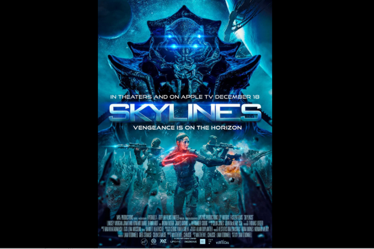 Poster film Skylines. 