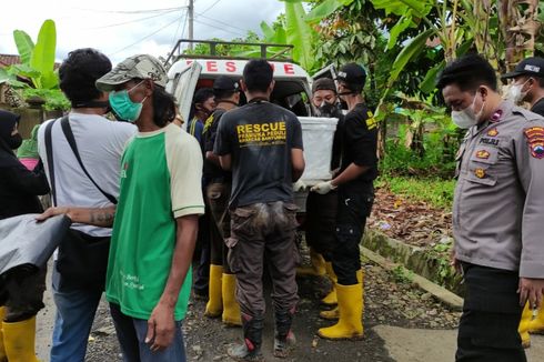 Makam Sejoli Korban Kecelakaan yang Ditemukan Tewas di Sungai Serayu Dibongkar