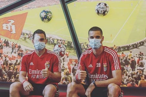 Dua Pemain Benfica Korban Pelemparan Batu Kini dalam Keadaan Baik