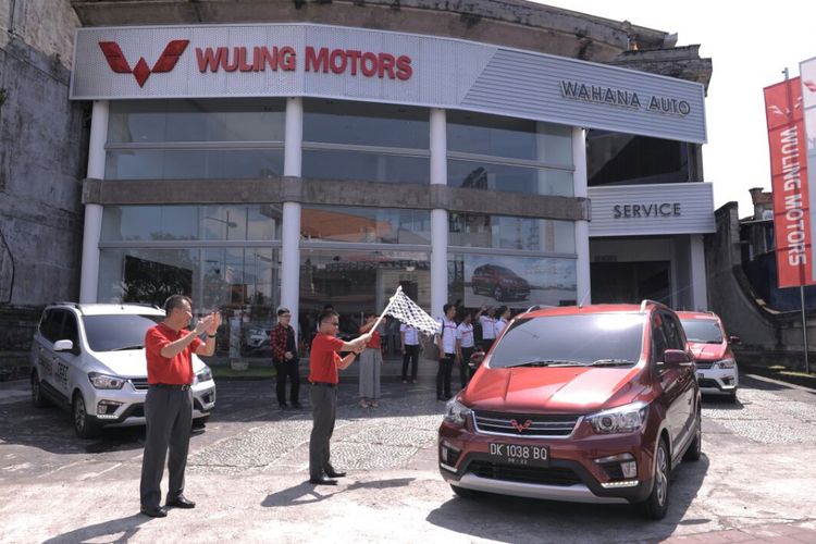 Test drive Wuling Confero di Bali.