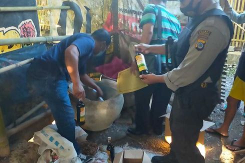3 Penjual Miras Ilegal di Kulon Progo Ditangkap, Satu di Antaranya Mahasiswa