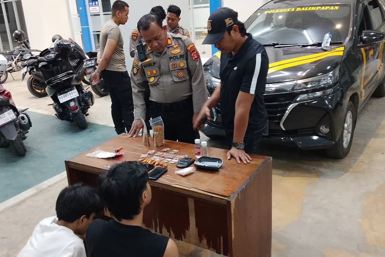 Pasok Tembakau Sintetis dari Bogor, Dua Pemuda di Balikpapan Diciduk