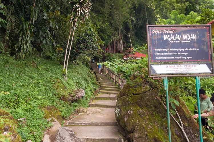Ngalau Indah, salah satu wisata alam di Kota Payakumbuh yang terkenal