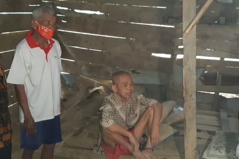 8 Tahun Sutarman Dipasung di Rumah Papan, Kakinya Terikat Rantai