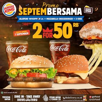 promo september dari burger king indonesia