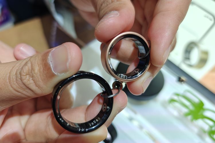 Tampilan sensor Acer FreeSense Ring yang dipajang di booth Acer Computex 2025