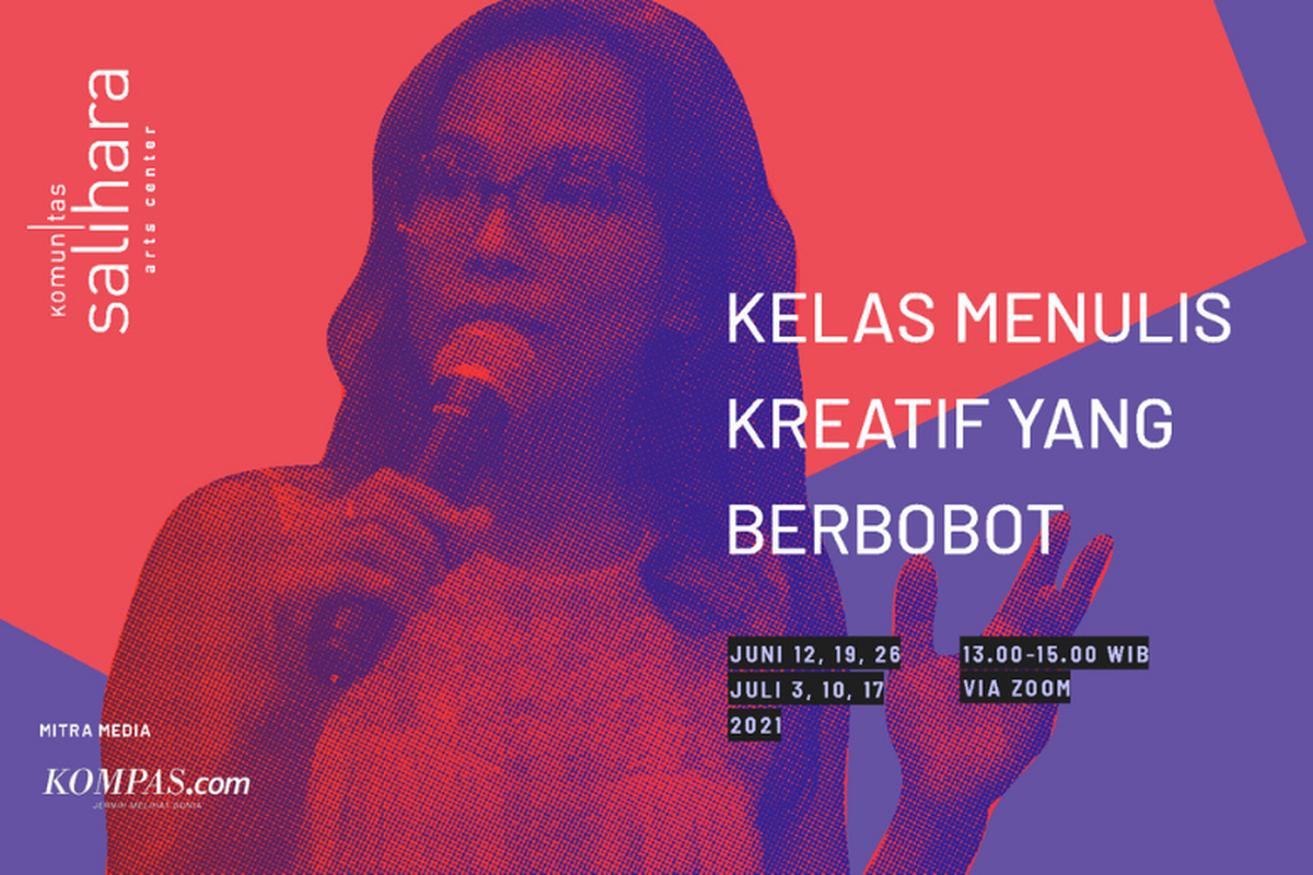 Komunitas Salihara mengadakan kelas menulis kreatif bersama Ayu Utami. 