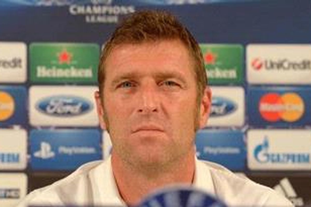 Asisten pelatih Juventus,Massimo Carrera.