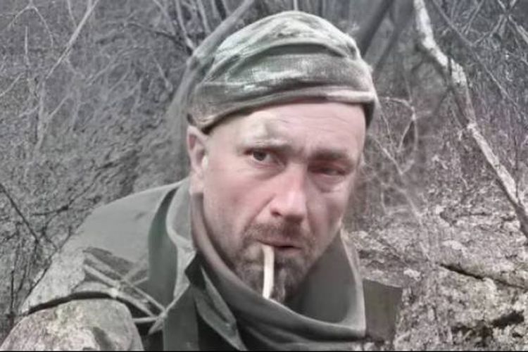 Terduga tawanan Ukraina yang dieksekusi pasukan Rusia dalam sebuah video yang viral di media sosial sejak Senin (6/3/2023). 