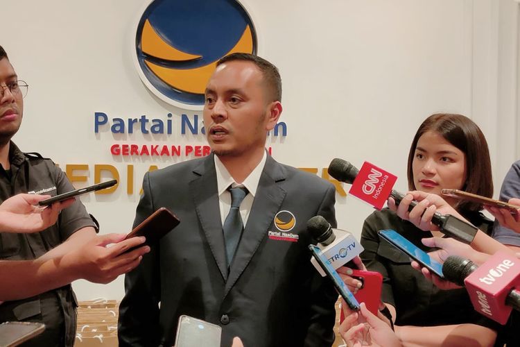Ketua DPP Partai Nasdem Willy Aditya di Nasdem Tower, Gondangdia, Menteng, Jakarta, Jumat (2/6/2023). 