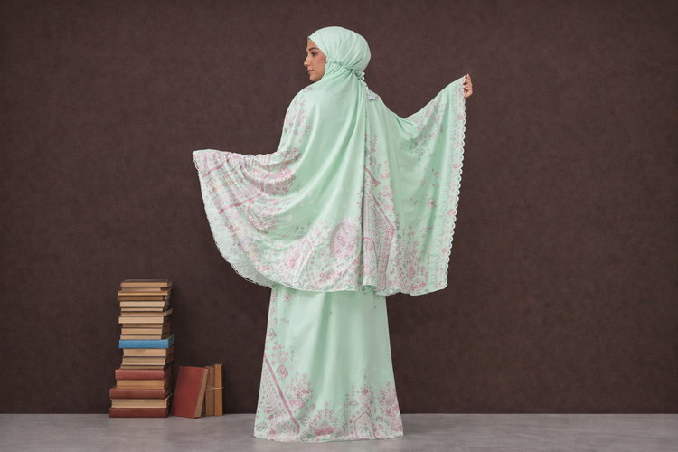 Mukena Katun Premium yang Tidak Menerawang