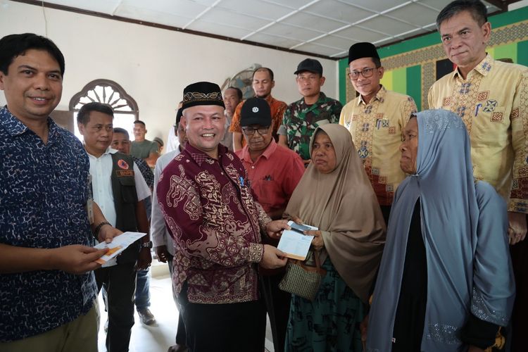 Aceh Utara Cairkan Rp 2,9 Miliar Dana Tunggu Hunian Penyintas Banjir